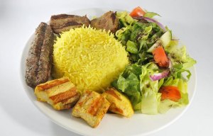 Chicken Kabob Entree - Pita Kitchen