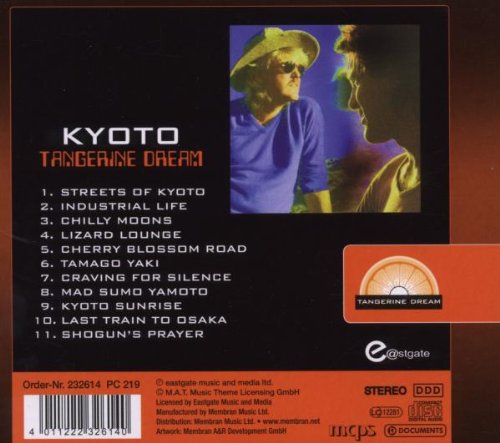 Kyoto - Tangerine Dream (back cover)